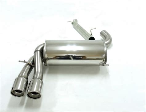 stainless steel back box exhaust